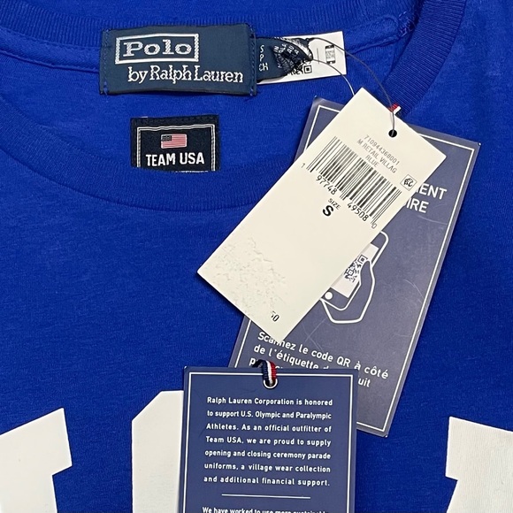 Polo Ralph Lauren Small Team USA Olympics Limited Graphic Long Sleeve Brand New - Picture 5 of 6